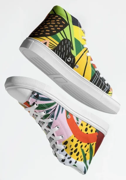 Men's High Top Canvas Shoes