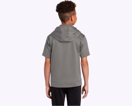 Youth Sport-Wick ® Fleece Short Sleeve Hoodie